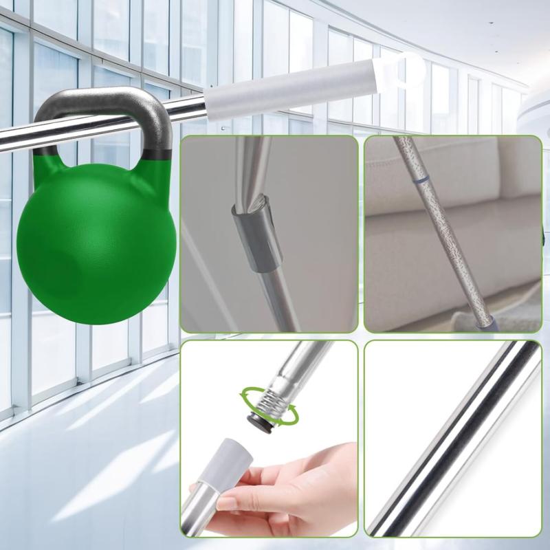 Wall Cleaner with Long Handle Baseboard Wall Cleaner Mop 360°   Rotation for Home Cleaning Microfiber 8