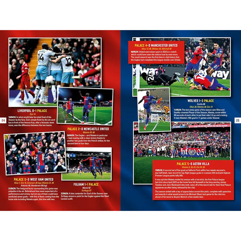 Crystal Palace FC Annual 2025 1
