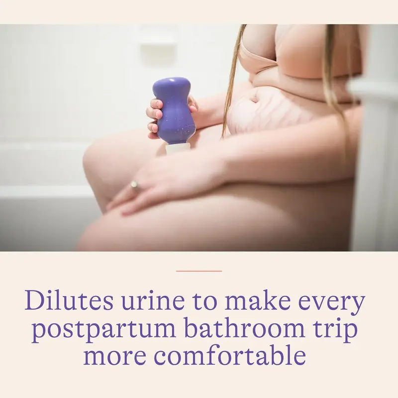 Peri Bottle 360ml - Postpartum Recovery Post-birth Wash Bottle + Travel Bag - Portable Bidet 4