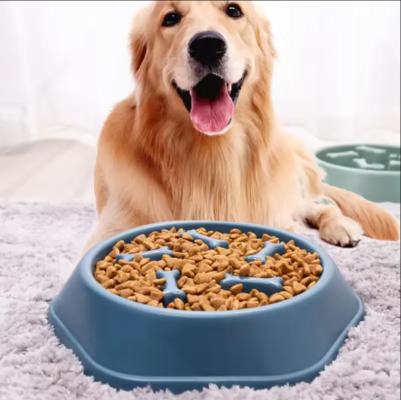 Pet Dog Cat Bowl Non Slip Stainless Steel Feeding Food Water Dish Travel Portable" 5
