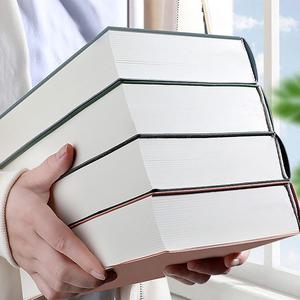 A5 Blank Notebook, 1 Count 368 Pages Thickened Soft Cover Notebook, Durable Drawing Notebook, Multi-purpose Notebook for Home School Office, Diary, Scrapbook Materials