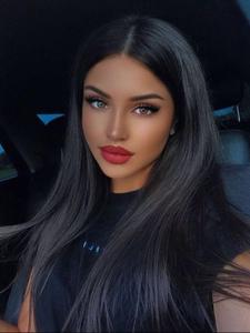 18 Inch Long Straight Glueless Wigs for Women, Gorgeous Fluffy Wigs, Breathable Human Hair Wigs for Party, Daily Use