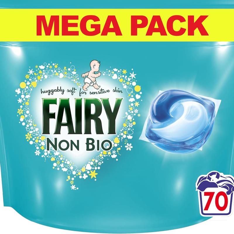 Product Introduction of Non Bio PODS Washing Liquid Capsules, For Sensitive Skin, 70 Washes-household cleaners 1