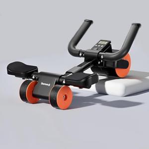 Agilithor Ab Wheel Roller with Elbow Holder, Automatic Rebound, Kneeling Pads, Core Workout Equipment, Home Gym Abs Machine, Valentine's Day Gift,abmachine,gym roller machine women,abcrunchmachine,abdominal wheel roller