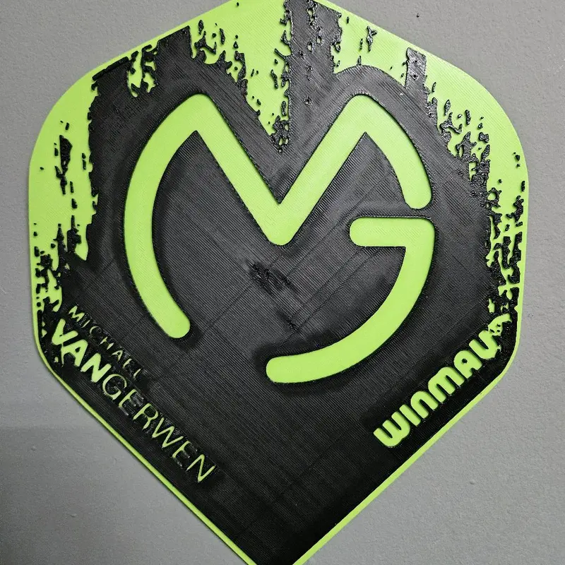 Mvg  Giant Flight Darts Wall Art for Man Cave Games Room Decor - Poster 0
