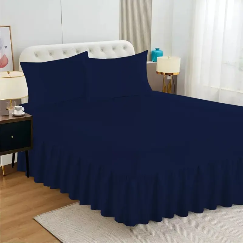 Extra Deep Fitted Valance Sheet Bed Sheets Single Double King Size OR Pillowcase. deep pocket sheets modern  bedding hometextile  bedding waterproof matress protector bedding striped fitted sheet protector de colchon satin bed sheets bed pillow set of 2 5
