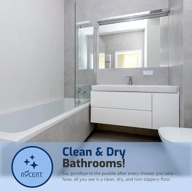 Shower Door Seal Strip for 4-6mm Glass - Covers up to 20mm Gap - Perfect Transparent Shower Screen Seal Replacement with 90cm Adjustable Length (Straight) 5