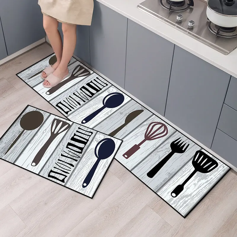 Kitchen Mat Long Floor Mat Carpet Bedside Carpet 2