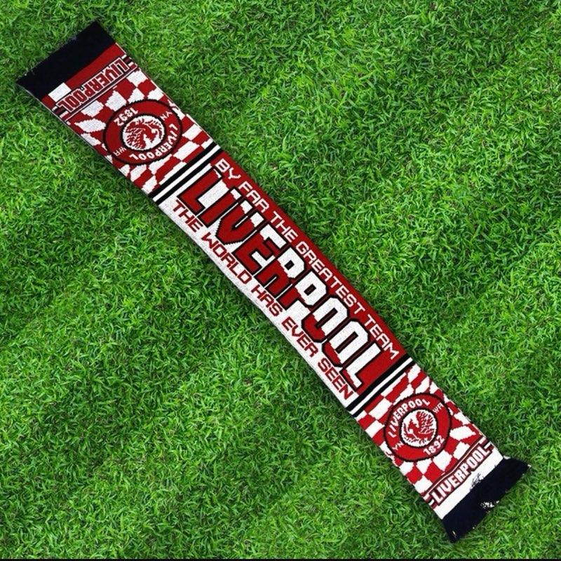 Liverpool retro football scarf 1