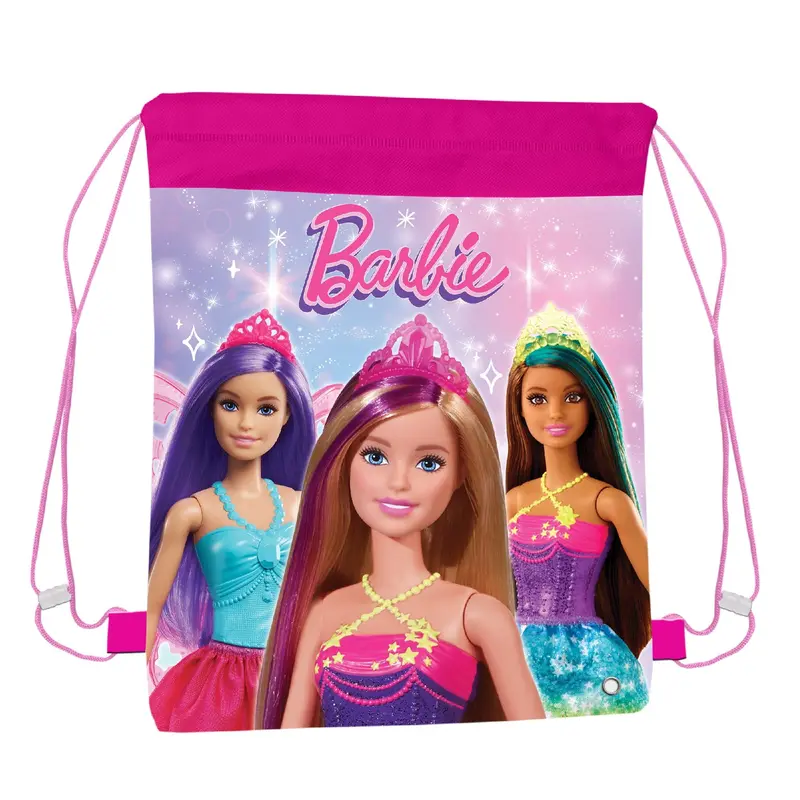 Barbie Drawstring Children's PE Sports Bag 0