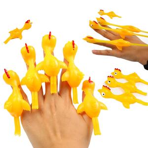Slingshot Chicken Flying Finger Toy, Chicken Shooting Game Toy, Decompression Toy For Kids & Adults, Festival Gift