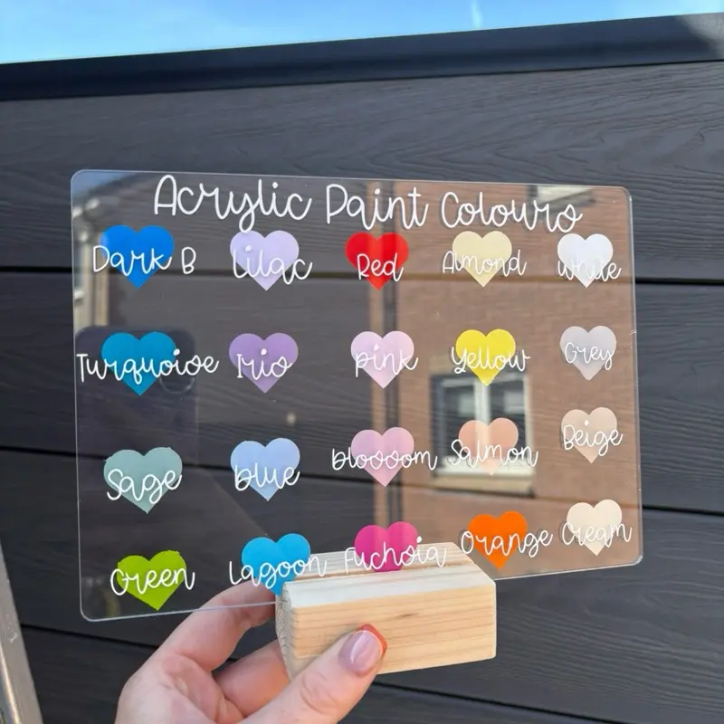 Personalised Acrylic Easter egg plaque 8
