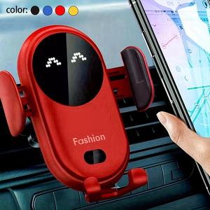 15W Automatic Infrared Induction Car Wireless Charger, Car Vent Mobile Phone Fast Charging Bracket, Car Accessories, Perfect Gift for Christmas and Birthday