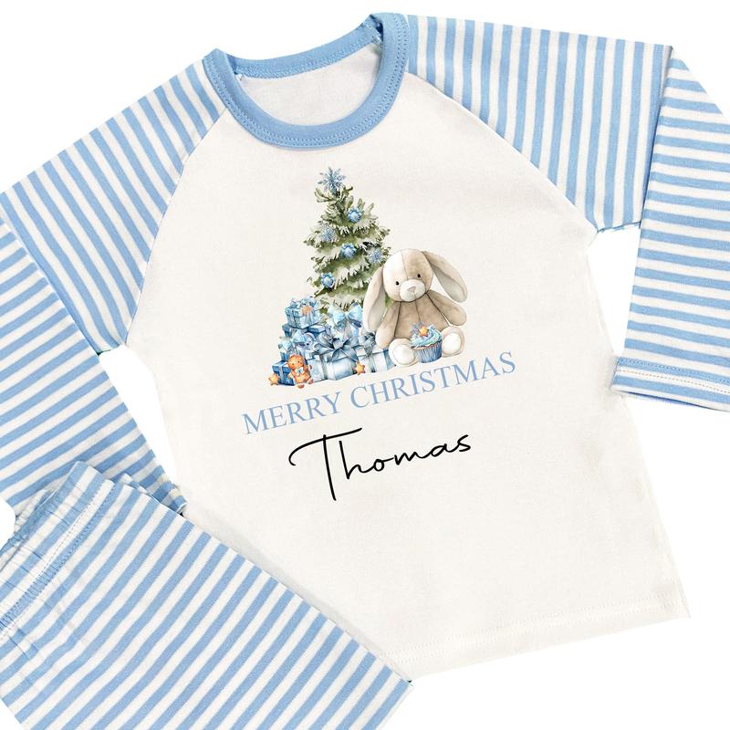 Personalised Boys Christmas Pyjamas 5
