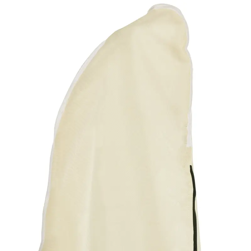 Outsunny Parasol Cover, 600D Oxford Cantilever Umbrella Cover Fit for 2-4m Parasol, Banana Umbrella Protector with Zipper for Outdoor Garden, Patio, White 8