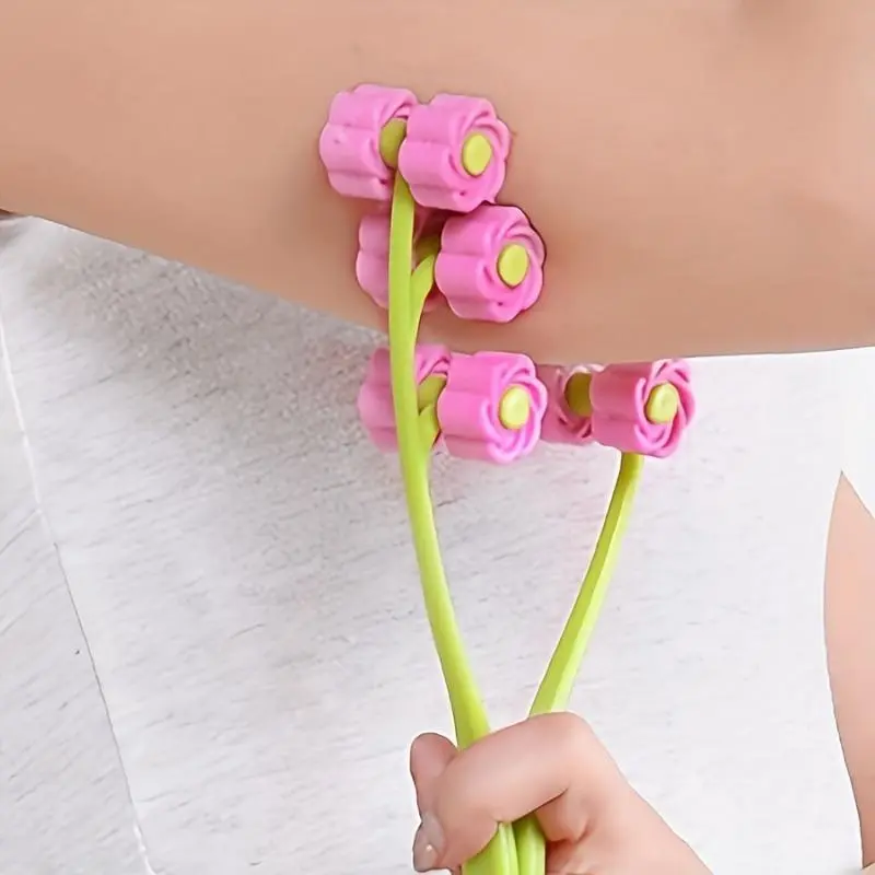 Face Massager, Facial Massage, Flower Type Massage Roller for V Face Pull Tight Firming, Beauty Tool(Use with Caution on Sensitive Skin) 6
