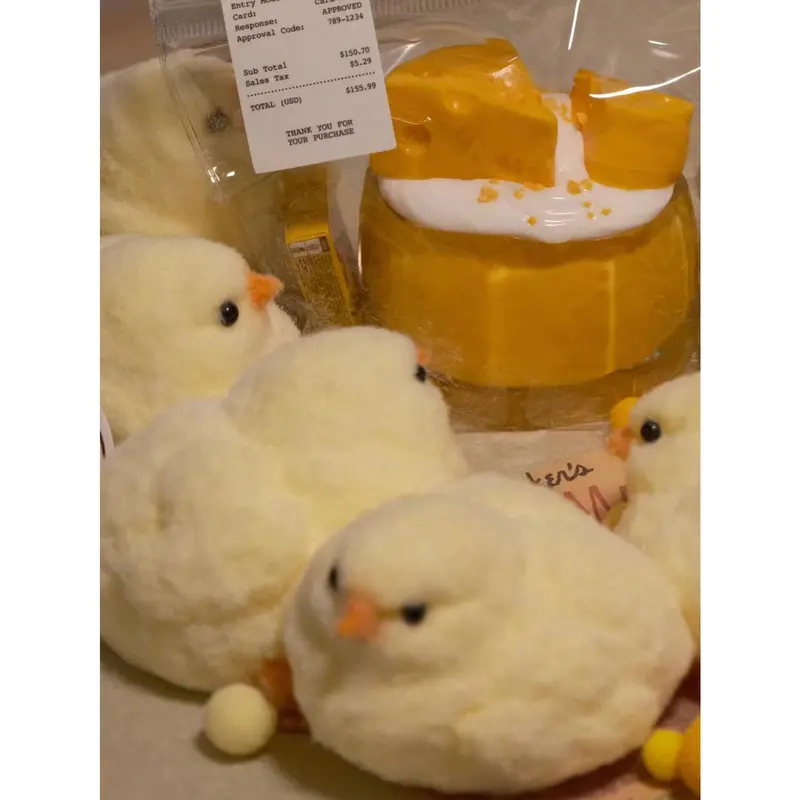 1pc Squeeze Chicken Toy, Stress Relief Animal Figurine, Decorative Collectible Toy 4