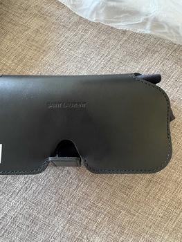Product Review of Pre owned - Saint Laurent 561 Edgy Pilot Metal Sunglasses - Black - L33 from n**y 1