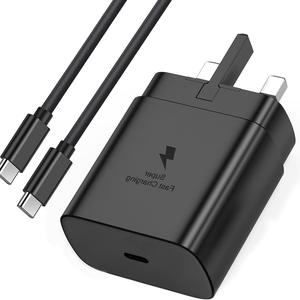 2025 New 45W Super Fast Charger, USB C Fast Charger Cord Galaxy S25 S24 Ultra Charger 3.3FT Type C Charging Cable for Galaxy S25 Ultra/S25/S24/S23 PPS Wall Charging 2.0