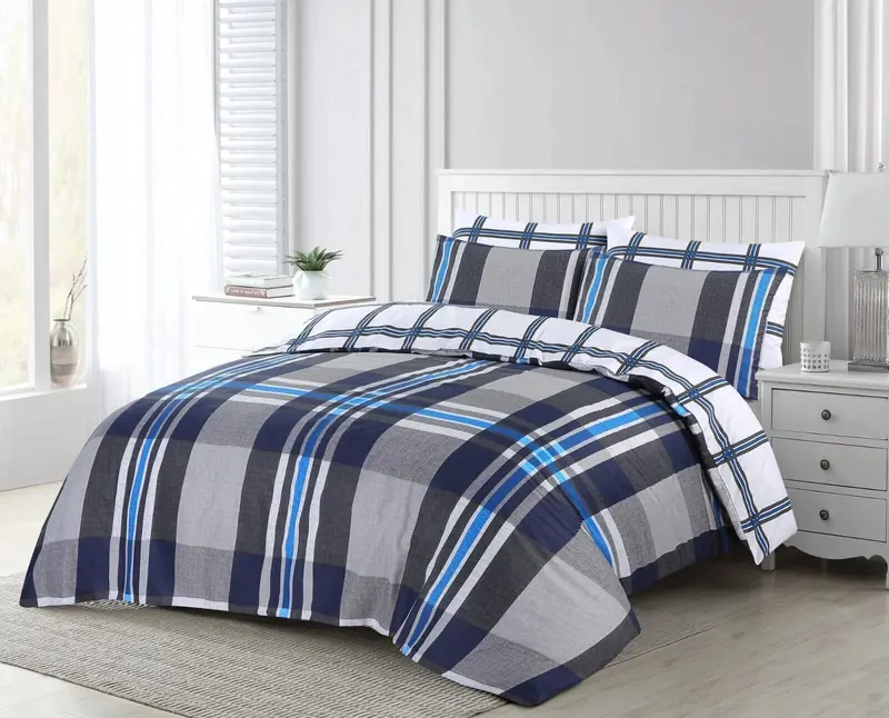 Luxury Print Duvet Cover 100% Soft Microfiber Premium Soft Quality Pillowcase Quilt Bedding Set Double King Super King Bed Sizes 2