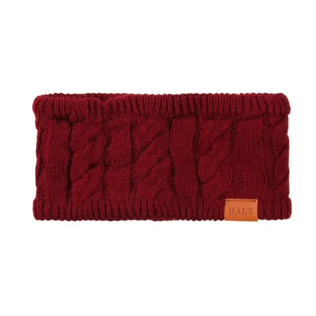 Berry Cable Knit Headband