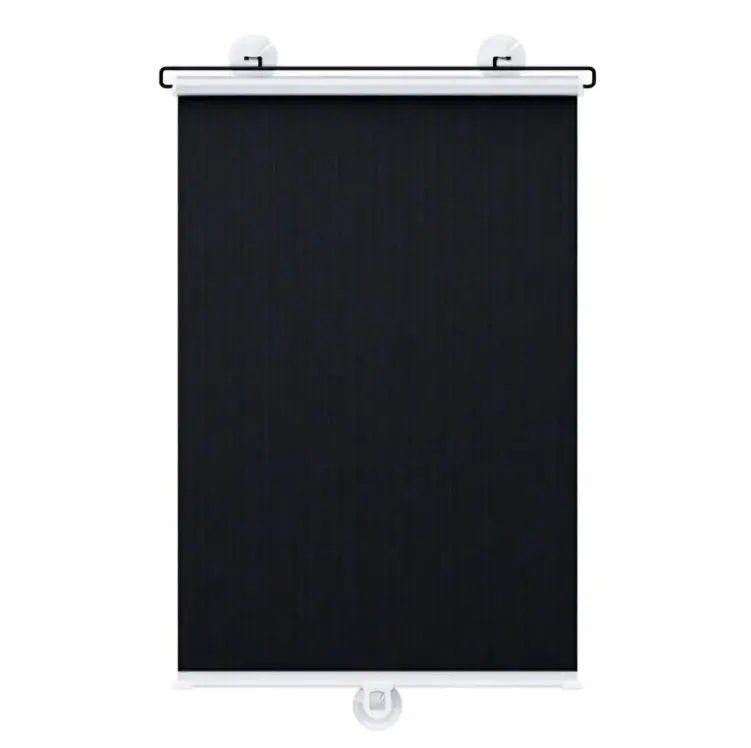 Suction Cup Blackout Roller Blinds, Blackout Curtains No Drilling, Retractable Sunshade Blinds, Uv Protection Window Roller Shades, Temporary Blinds for Windows/doors