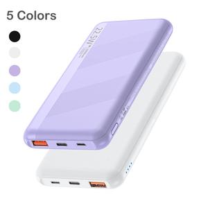 Portable Type-C Phone Fast Charging Power Bank, Durable Lithium Battery, 10000mAh Portable Phone Charger Compatible With iPhone Samsung Galaxy
