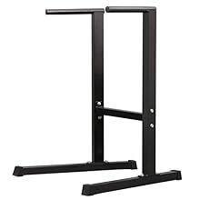 Product Introduction of Dip Station Stand Chest Tricep Exercise Workout Station Pull-up Dipping Bars Black 14