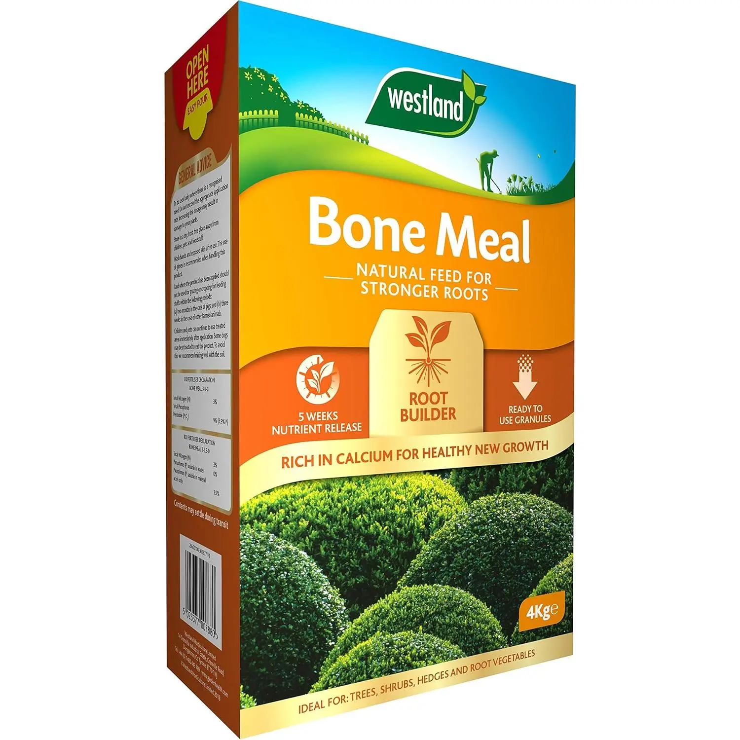 Westland Bonemeal Root Builder, 4 kg, Natural