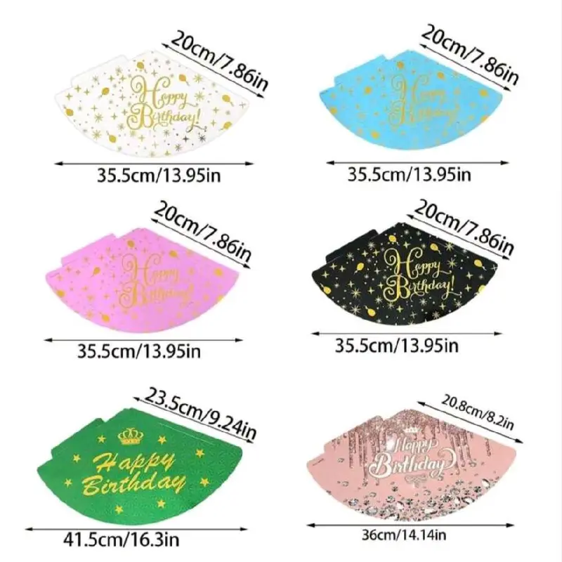 6/10pcs Party Photo Prop Caps, Birthday Party Hats, Party Supplies, Party Decoration, Fun Party, Happy Birthday Mother's Day Graduation 1