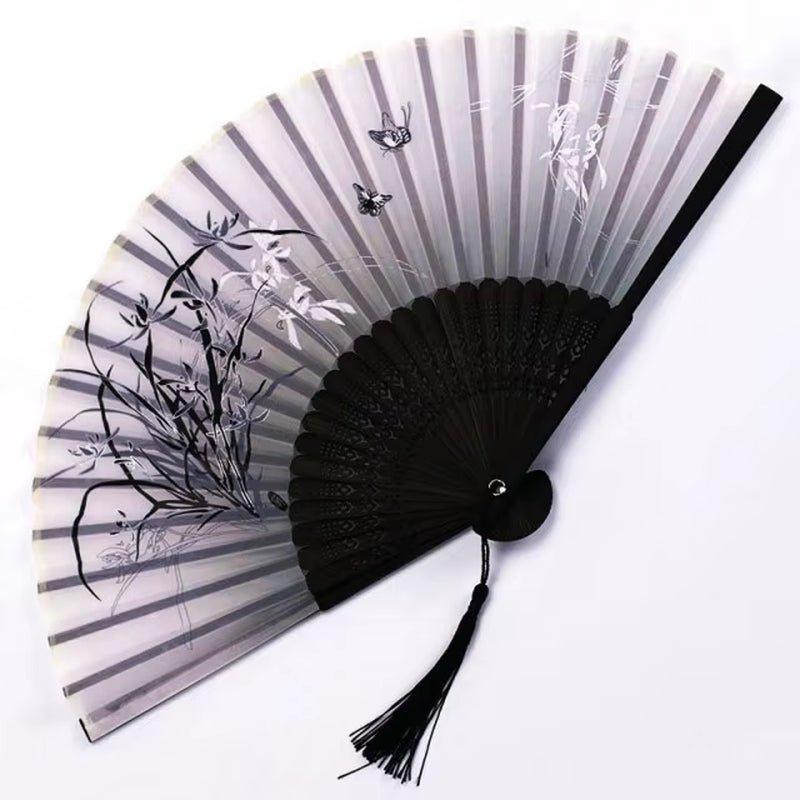 Bamboo Folding Fan | Silk | Chinese Style 8