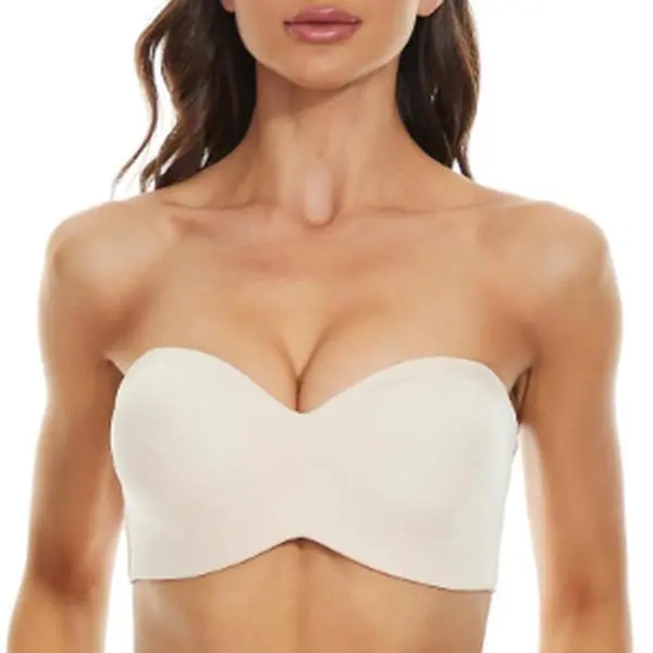【Two items  free shipping】New summer strapless non-slip women's underwear comfortable and not tigh