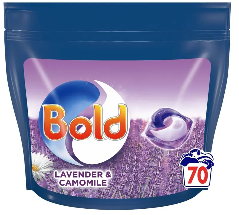 All-in-1 PODS Washing Liquid Capsules 70 Washes, Lavender & Camomile 0