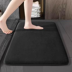 Non-slip Bathroom Mat, Summer Household Plain Soft Bath Pad, Foot Mat for Indoor Living Room Bedroom Bathroom Kitchen, Rug for Living Room, Home Goods