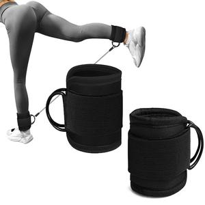 Fitness Ankle Straps for Cable Machines, 2 Counts Ankle Strap for Women & Men, Cable Attachments for Gym, Booty Workouts, Leg Extension & Hip Abductors
