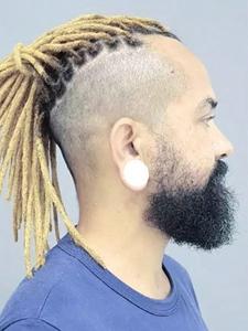 8-14 Inch Human Hair Dreadlock Extensions, Handmade Can Be Dyed and Bleached Soft Dreadlocks for Man/Women, Hair Extensions for Daily Use