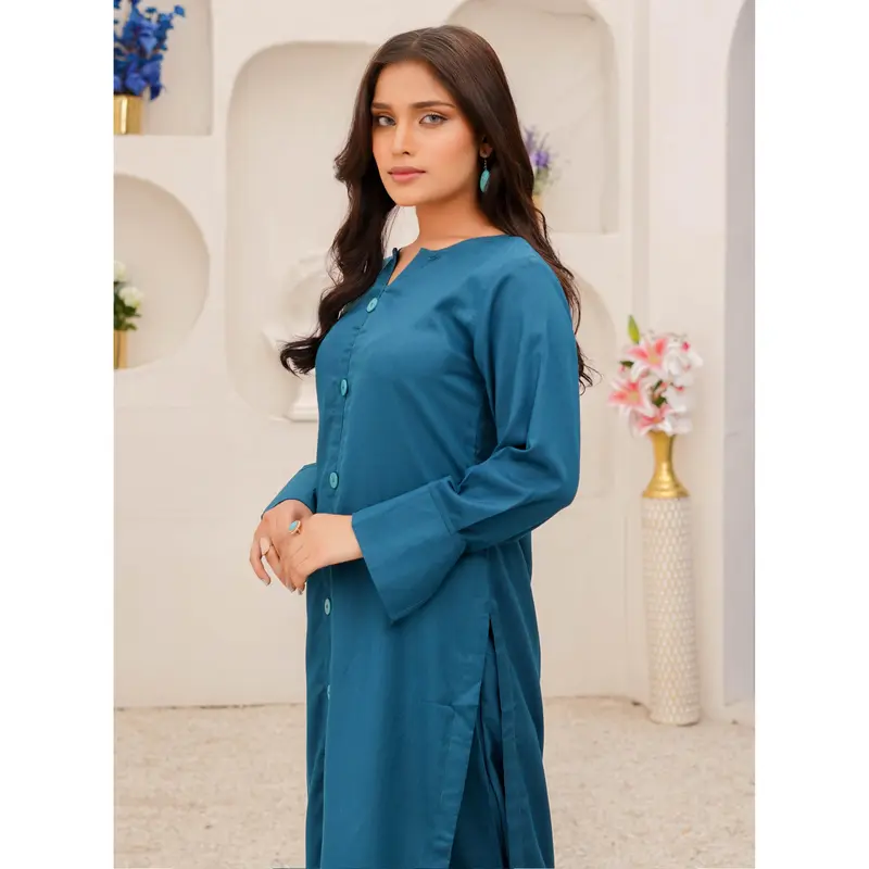 2 Piece Dhanak Pakistani Winter Co-Ords Set Ready to Wear Collection by Simrans | UMSIM6 8