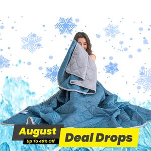 Ice Silk Cooling Blanket, 1 Count Soft Breathable Lightweight Throw Blanket, Cooling Blanket, Summer Cooling Blanket for Hot Sleepers, Bedding Supplies for Home Office Travel