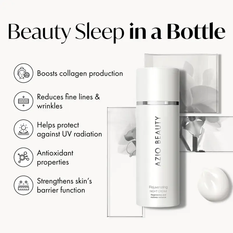 Rejuvenating Night Cream 50ml – a Rich, Luxurious Moisturiser that Deeply Hydrates Skin During the Night, Reducing the Appearance of Fine Lines and Wrinkles 1