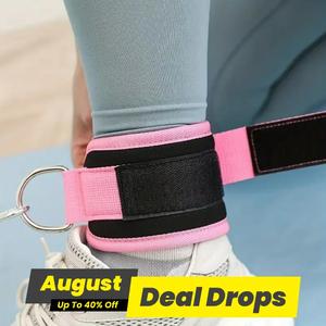 Ankle Strap, 1/2 Counts Foot Straps for Fitness Training, Sports Ankle Straps Workout Band for Cable Machines, Yoga & Pilates Equipment Accessory