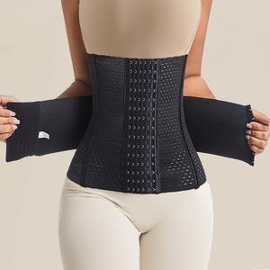 Double Belt Adjustable Waist Trainer, Elastic Waist Cincher, Waist Trainer for Women, Tummy Control Shaper, Waist Cincher for Postpartum Recovery, Yoga, Abdominal Binder