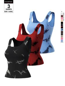 Women's Solid Color Square Neck Shapewear Tank Top, Tummy Control Seamless Shaper Vest, Women's Shapewear for All Seasons, Everyday