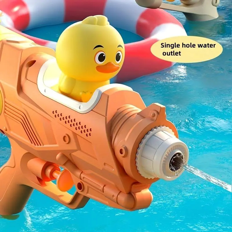Cartoon Style Cute Single Water Gun Fun Cute Duck Little Cute Bear Very Suitable for Outdoor Beach Water Play Water Squirt Gun Toy Gift 5