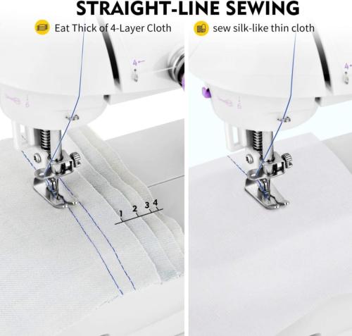 Product Introduction of Electric sewing machine portable multifunctional household desktop sewing UK 13