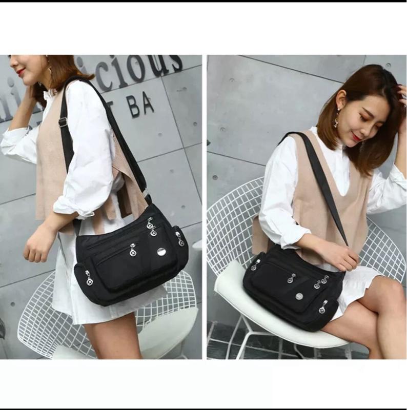 Product Introduction of Women's Multi Pocket Messenger Handbag - Holiday Shoulder Bag for Office and Travel 12