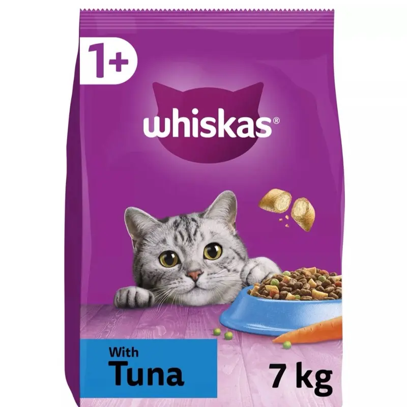 Whiskas Dry Cat food Adult, Kitten & Senior Pet Foods - Free Delivery 5