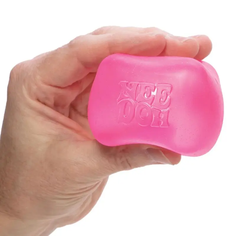 NeeDoh Nice Cube Stress Ball – Sensory Fidget Toy for Kids & Adults, Anxiety Relief, Squishy Stress Reliever, Office Desk Toy, Therapy Ball, Anti-Stress Squish Toy for Autism, ADHD, Relaxation, Classroom Focus Aid, Gift for All Ages, Baby Essentials 8