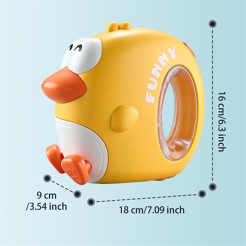 Electric Water Gun Kids Summer Toy Cute Yellow Duck Water Shooting Games Outdoor Toys Pool Beach Party Children Birthday Gifts 2