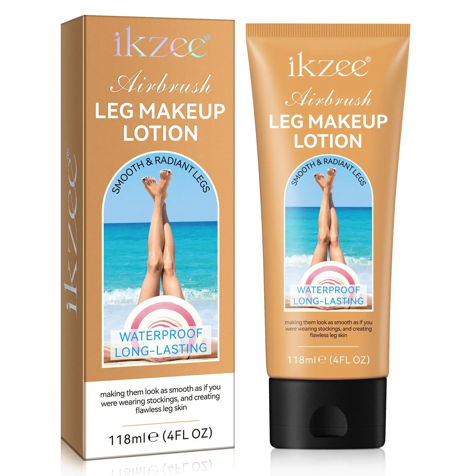 Leg Makeup Concealer, 1 Count Waterproof & Sweatproof Leg Makeup Cream, Long Lasting Leg Makeup Product for Women & Girls