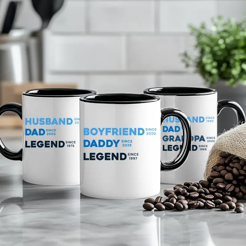 Personalised Dad Mug For Fathers Day 3